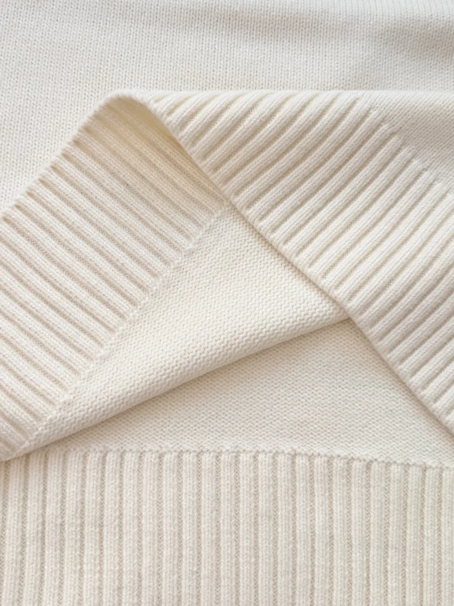 Heart A Logo Polo Knit Sweater - Cream, photo 7