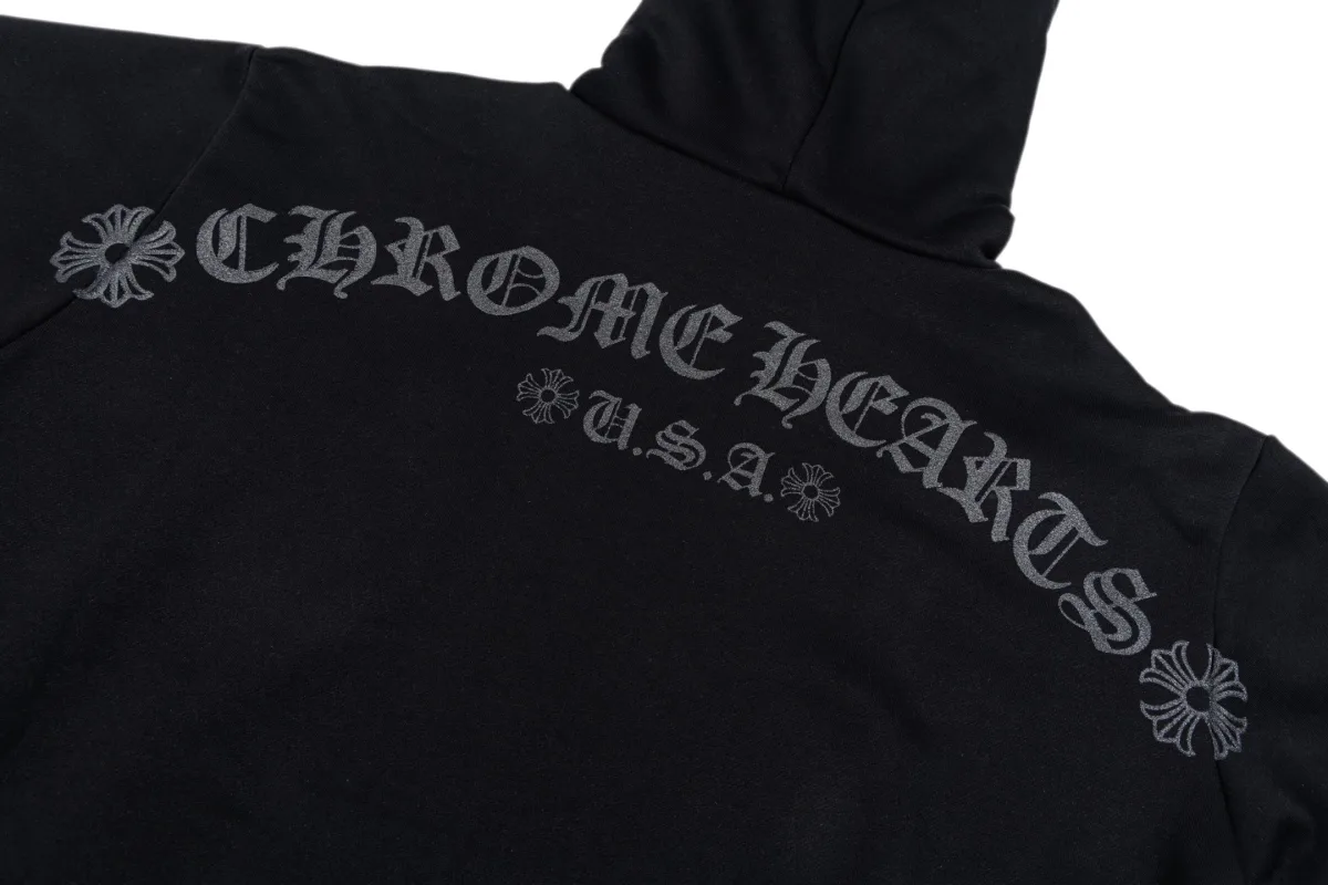 Gothic Hoodie Sweatshirt - Black, photo 5