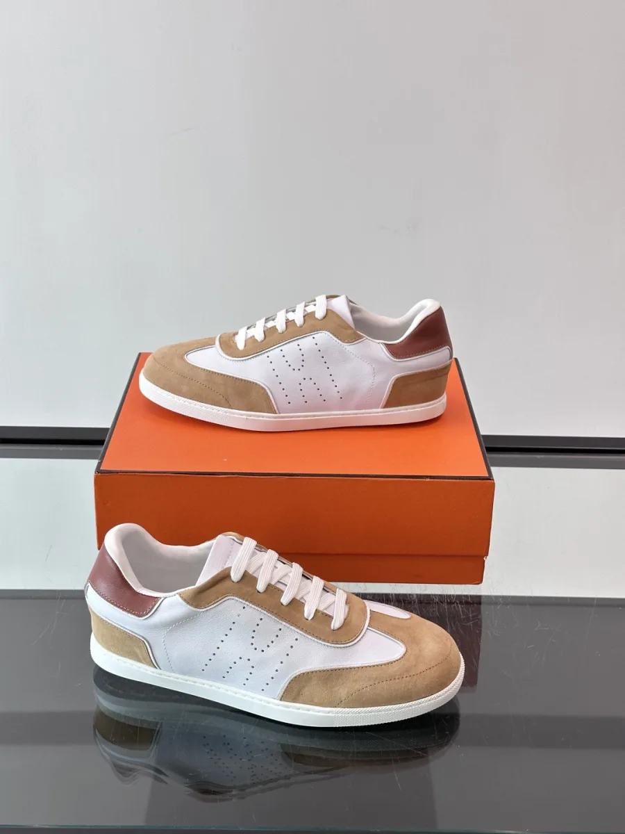 Match Sneaker - Pink and Camel, photo 4