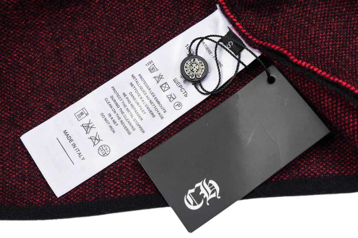 Cross Embroidery Crewneck Sweater - Black, photo 9