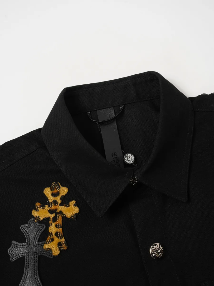 Cross Patch Work Jacket - Black, photo 3