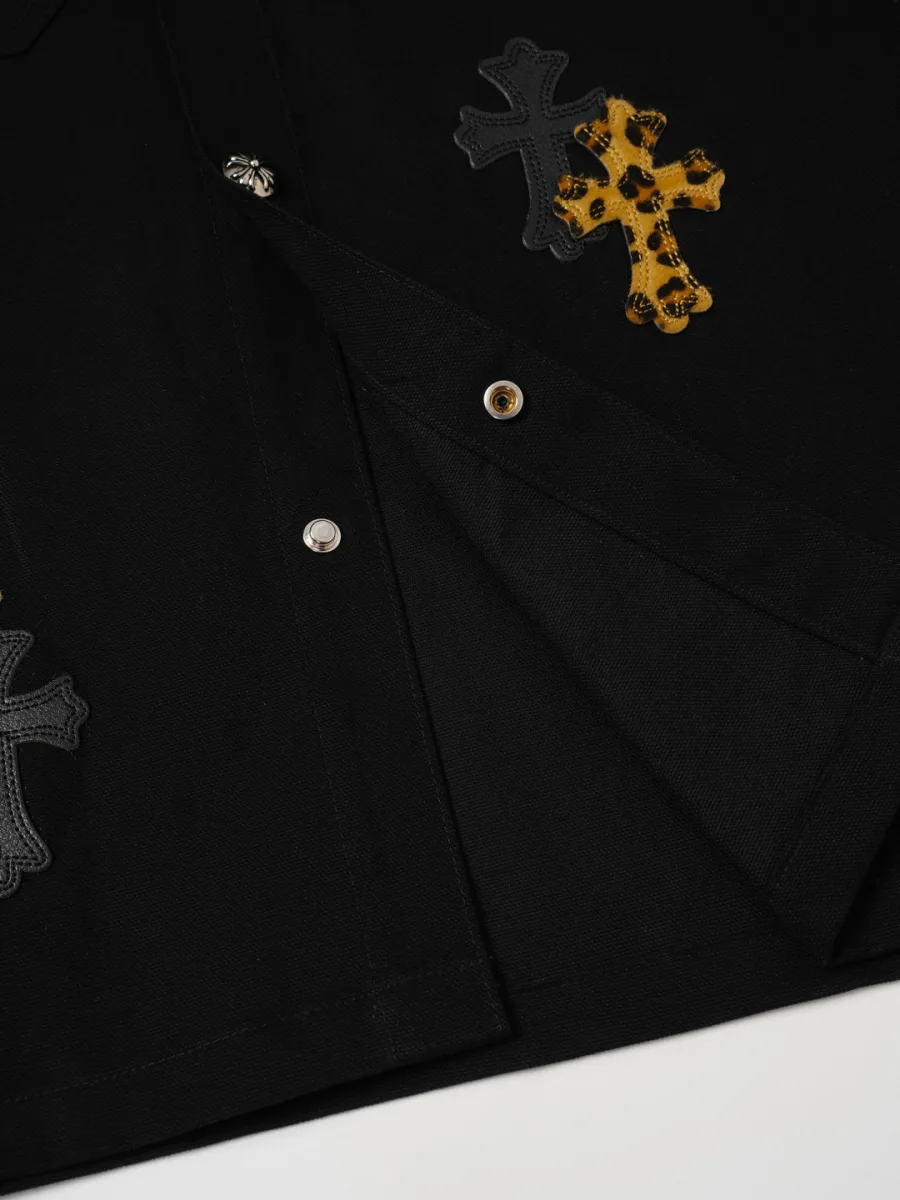 Cross Patch Work Jacket - Black, photo 4