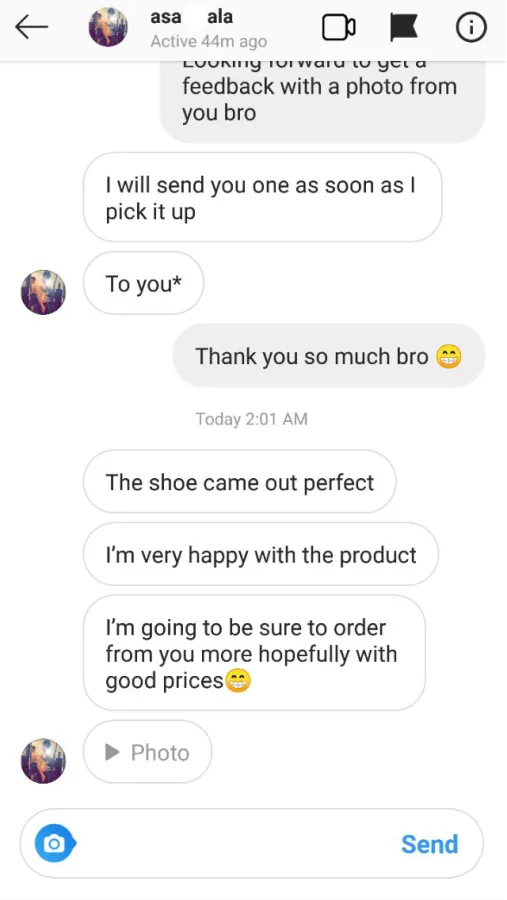 Customer review 40