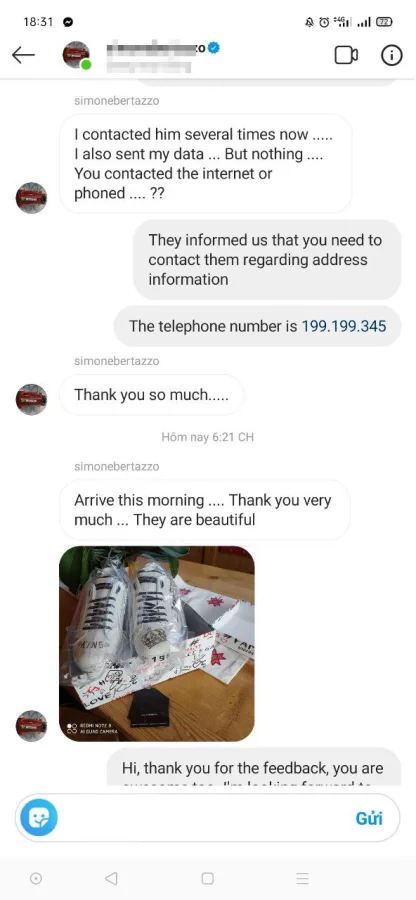 Customer review 86